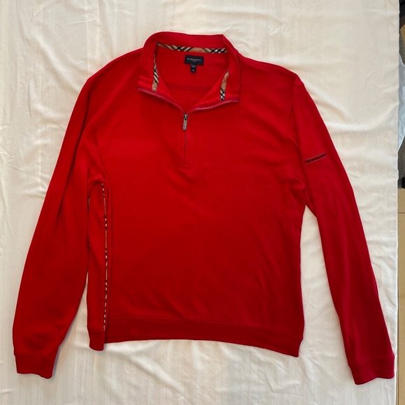 Burberry Golf 1/4 Zip Pullover - Picture 1 of 4